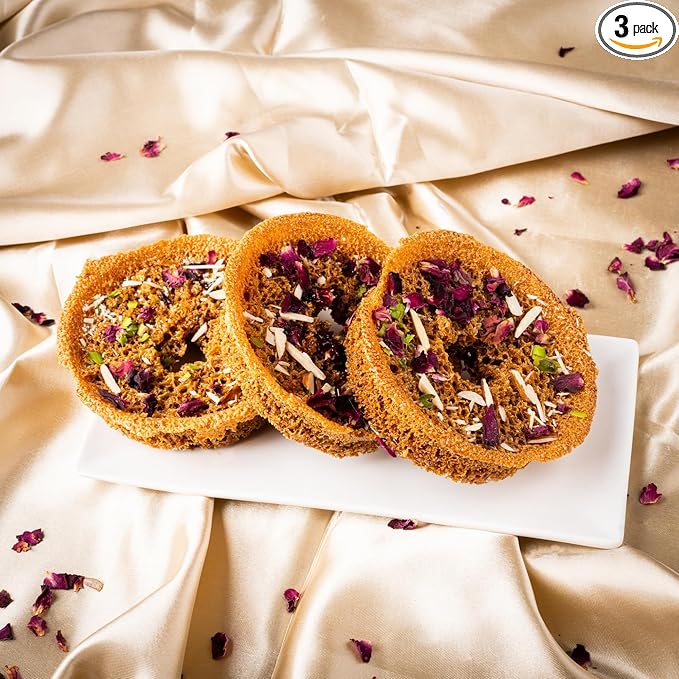 Traditional Indian Ghevar – Royal Sweets Gift Pack